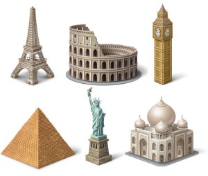 Statue of Lib Pyramid